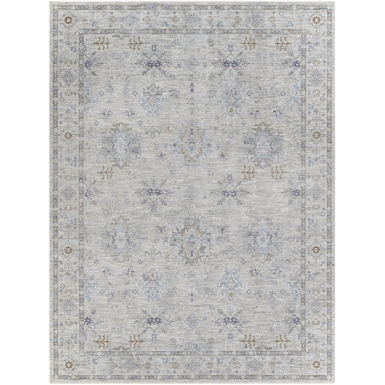 Ophelia & Co. Mathewson Oriental Light Gray Area Rug & Reviews Wayfair